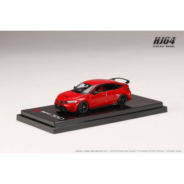 ホビージャパン 1/64 ホンダ シビック TYPE R FK8 2020 エンジン