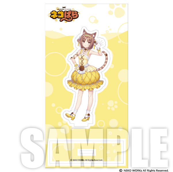 ネコぱら アクリルスタンド シナモン SAYORI ART WORKS Ver