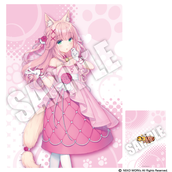 ネコぱら ブラインドクリアファイル SAYORI ART WORKS Ver