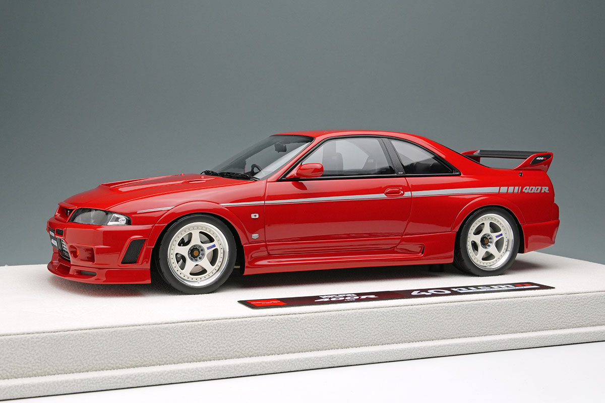 アイドロン EML102B 1/18 ニスモ 400R 1996 レッド