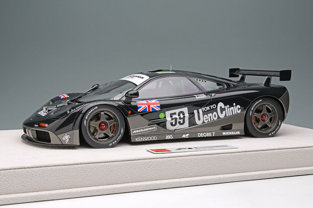 アイドロン EML154 1/18 マクラーレン F1 GTR 01R 1995 ブルーブラック