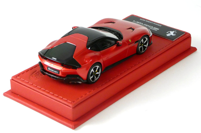 BBR Deluxe C299FDL 1/43 Ferrari 12 Cilindri Coupe Rosso Imola (Red