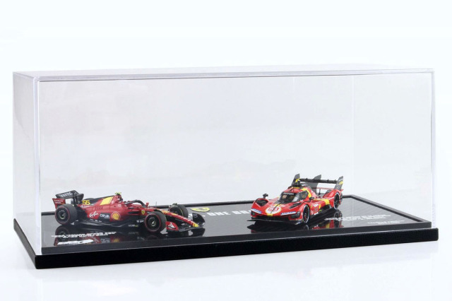 BBR EX56 1/43 Ferrari 499P LM 2023 Winner & SF-23 Italy GP Monza