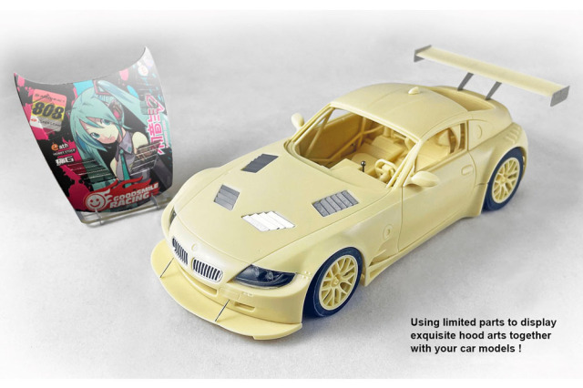 Kitbox x PZY Model 1/24キット KB08-10 BMW Z4M Coupe (E36) ver.B