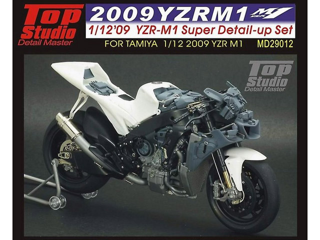 TOP STUDIO MD29012 1/12 Yamaha YZR-M1 2009 Super Detail-up set