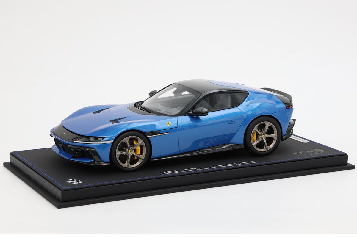 BBR P18248DV 1/18 Ferrari 12 Cilindri Coupe Blu Corsa Limited