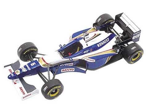 TAMEO kit TMK215 Williams Renault FW18 Argentine GP 1996 ミニカー