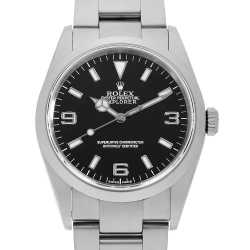 114300 ブラック ROLEX（ロレックス）オイスターパーペチュアル 39