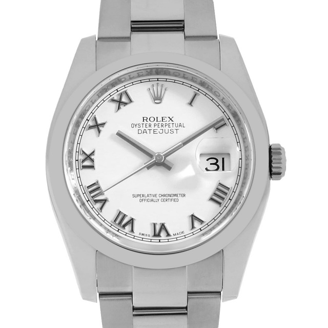 116200 ホワイト ROLEX（ロレックス）デイトジャスト 中古 | 東京