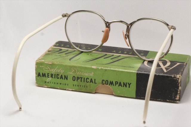 アメリカンオプティカル ヴィンテージ メガネ 眼鏡 フルビュー 44/24