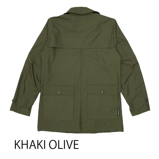 ディスパッチコート】ハーフコート 特大ポケット 軽量 防風 Teflon(TM
