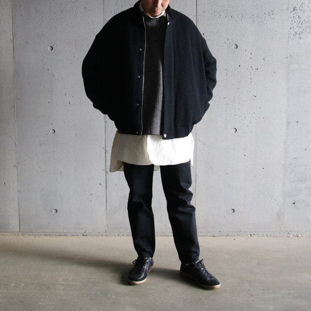 SEEALL (シーオール) [ OVERSIZED BOMBER JACKET ] SAU31BL181M004