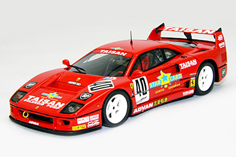 43950 - エブロ 1/43 タイサン スターカード フェラーリ F40 JGTC 1940