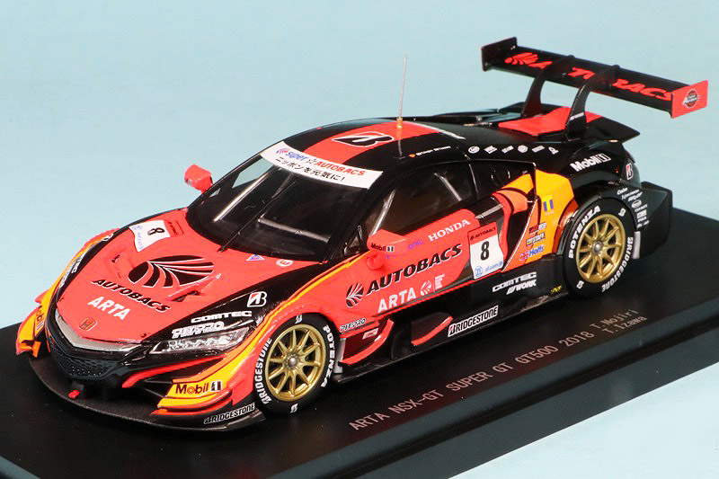エブロ 1/43 ARTA NSX-GT スーパーGT 2018 No.8 45629