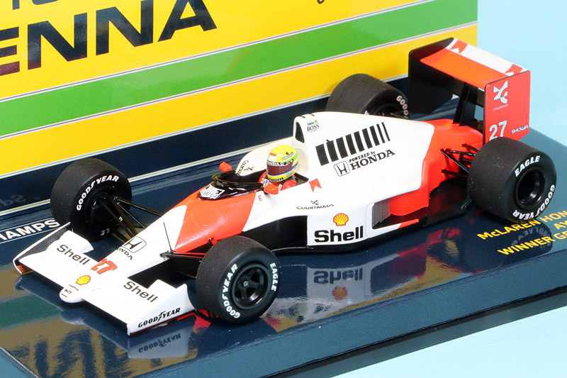 予約] ミニチャンプス 1/43 マクラーレン ホンダ MP4/5B ドイツGP 1990