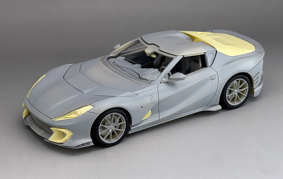 予約] KITBOX / PZYmodel 1/24 レジンキット フェラーリ 812