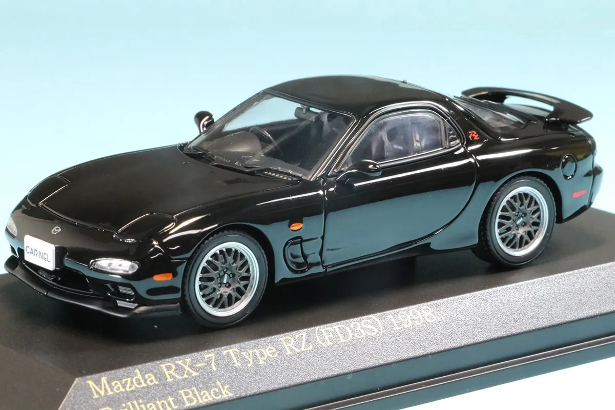 カーネル 1/43 マツダ RX-7 Type RZ (FD3S) 1998 Brilliant Black