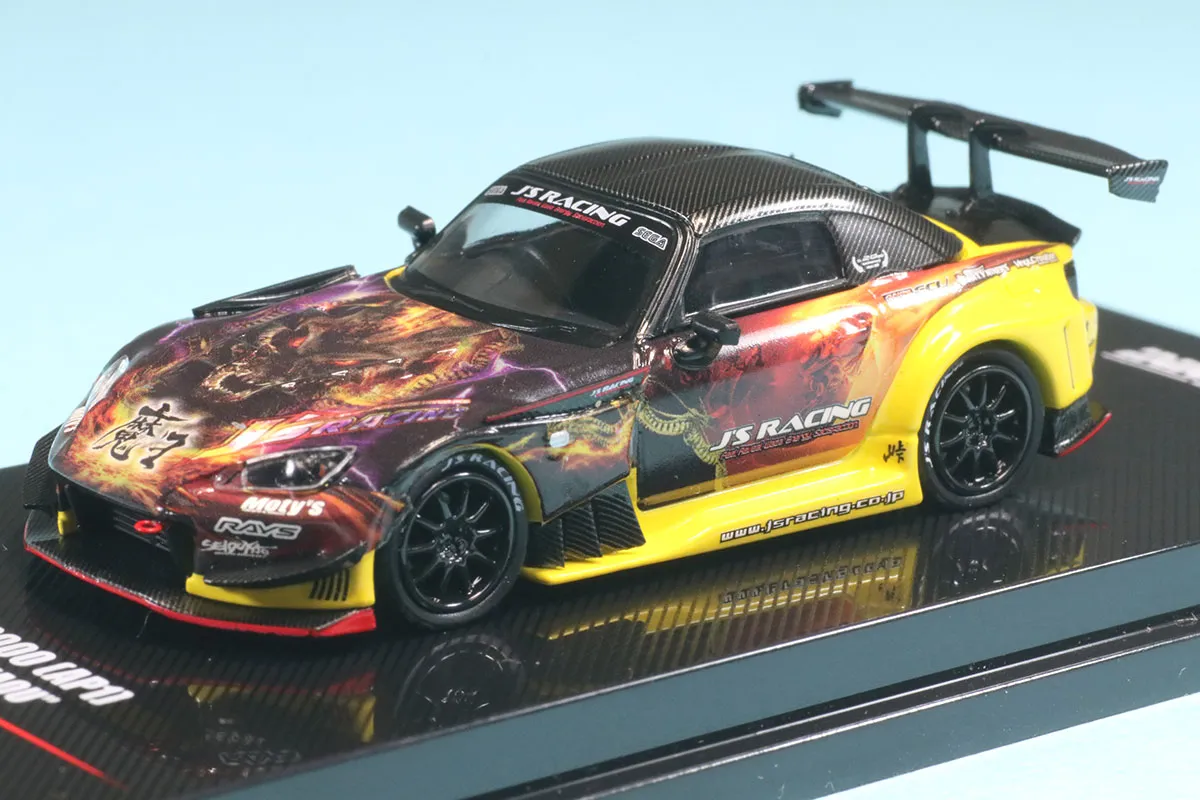 イノモデル 1/64 ホンダ S2000 AP1 J'S レーシング 魔王 S200JS-MAOU