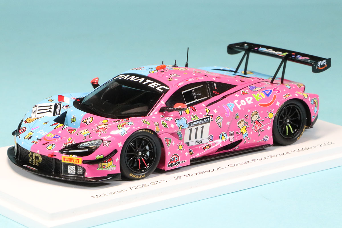 スパーク 1/43 マクラーレン 720S GT3 ポールリカール 1000km 2022 No
