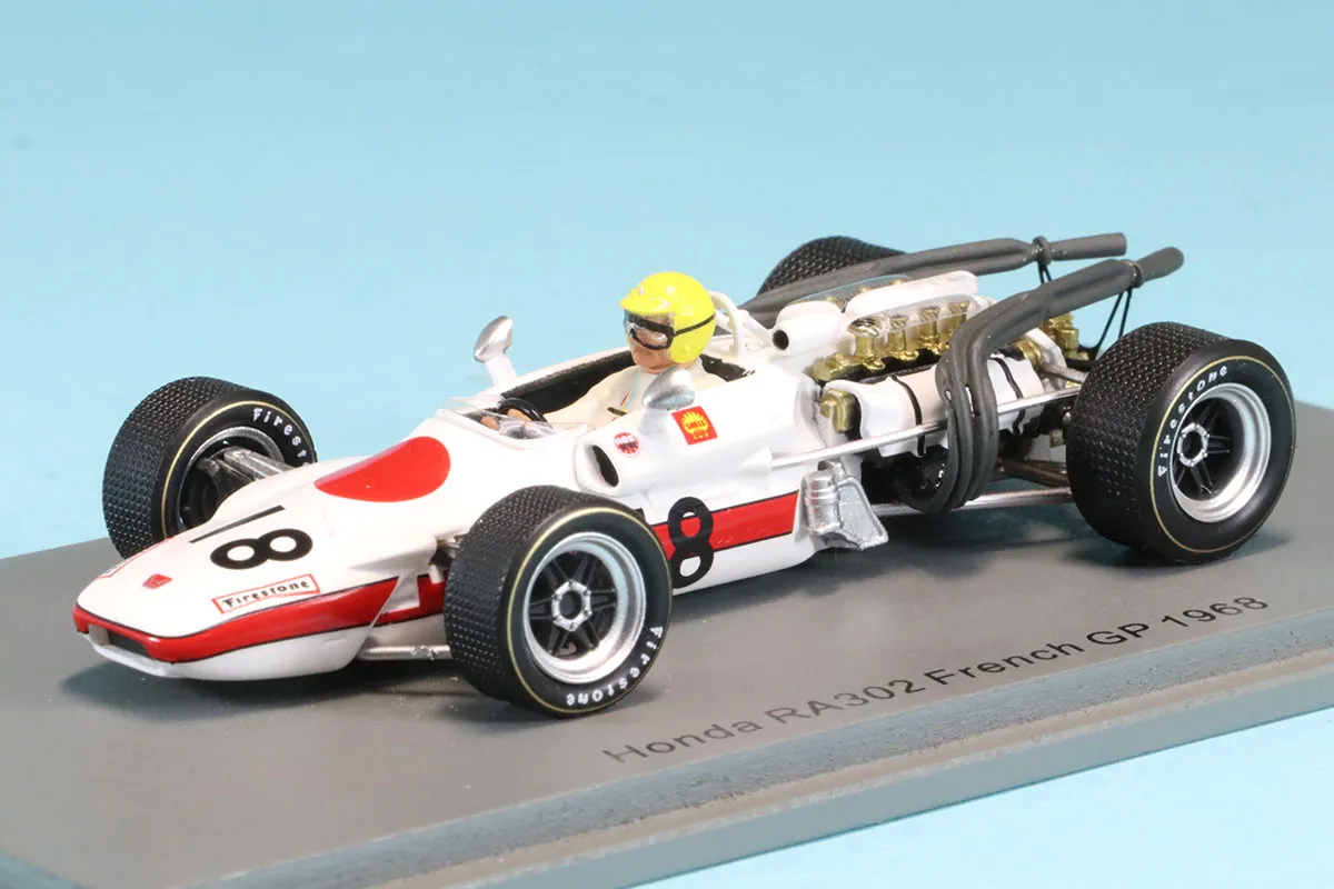 スパーク 1/43 ホンダ RA302 フランスGP 1968 J.シュレッサー S6227