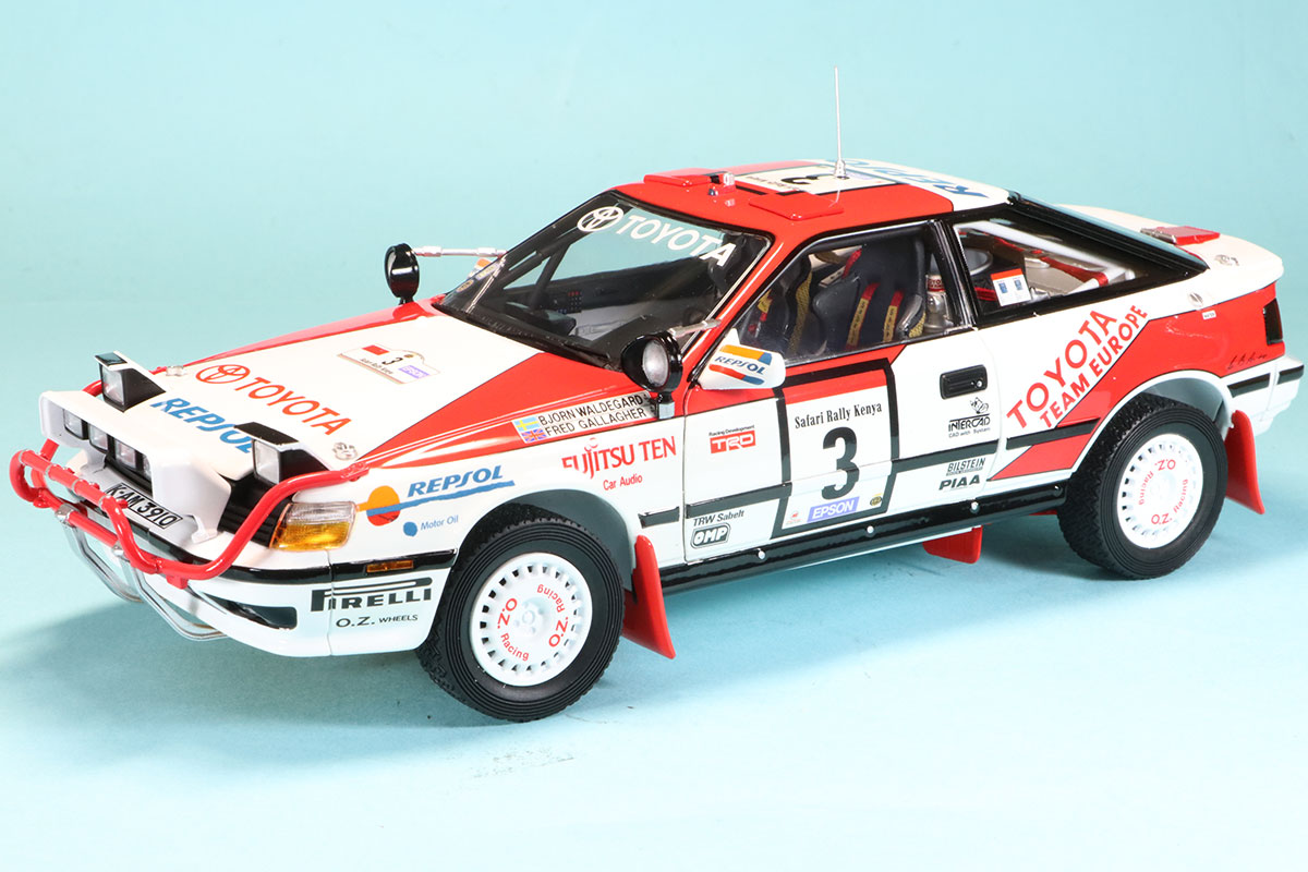 京商 1/18 トヨタ セリカ GT-FOUR (ST165) 1990 サファリ No.3 フル