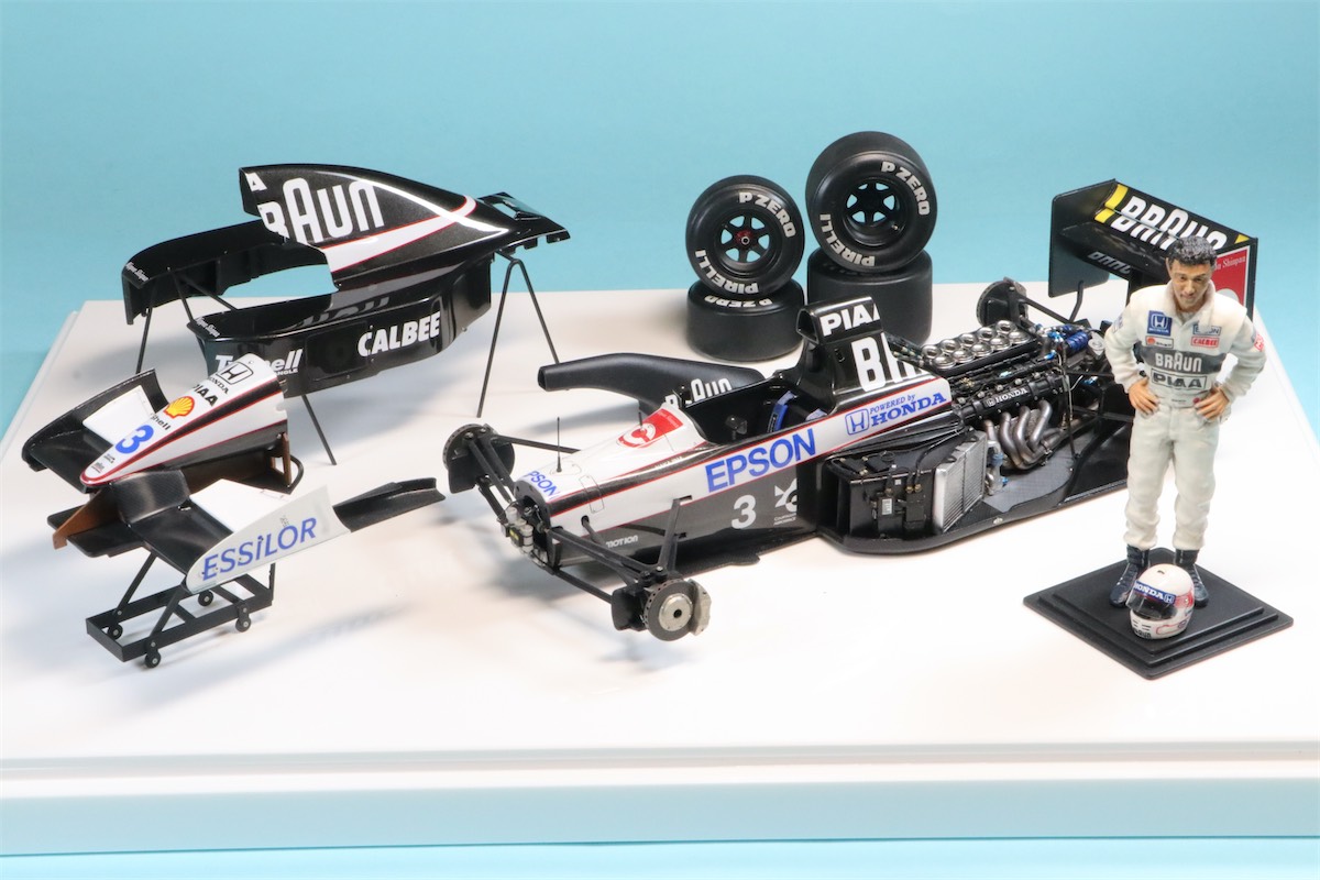 ロムファクトリー 1/20 ティレル 020 ホンダ 日本GP 1991 中嶋悟 フル