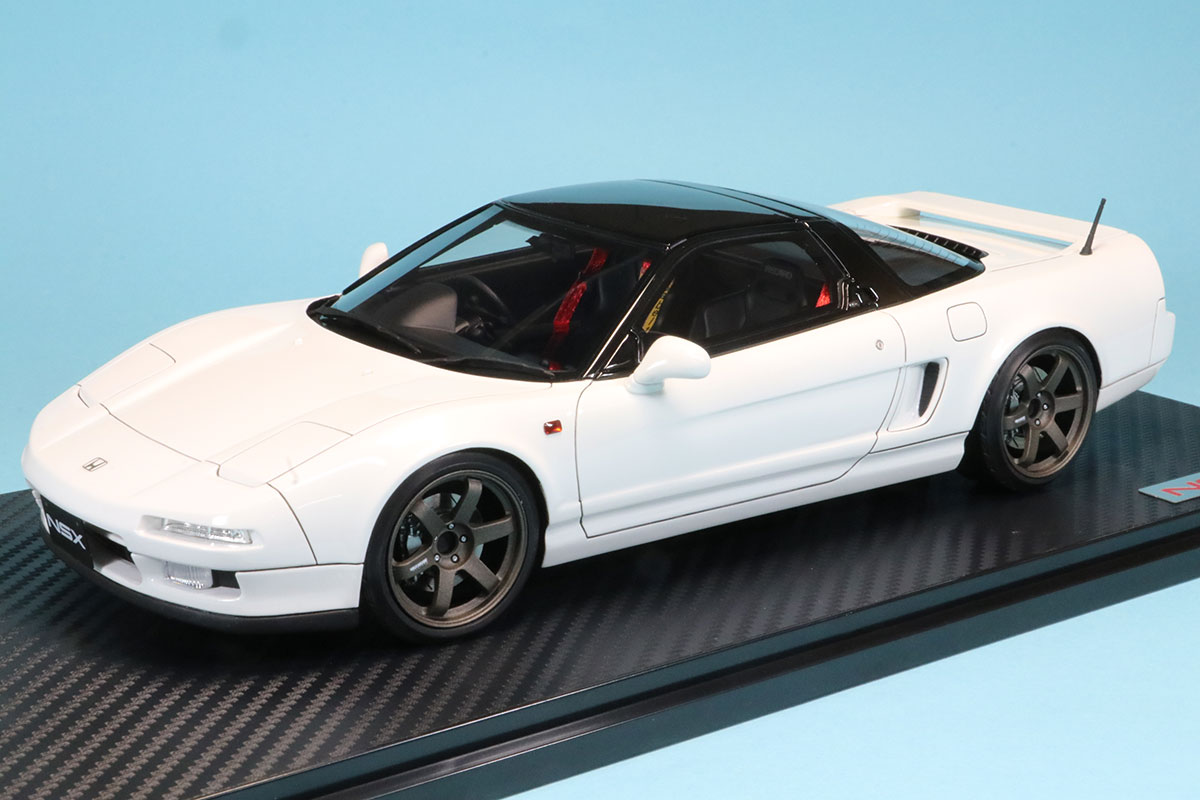 イグニッションモデル 1/18 ホンダ NSX NA1 ホワイト IG3485 ミニカー