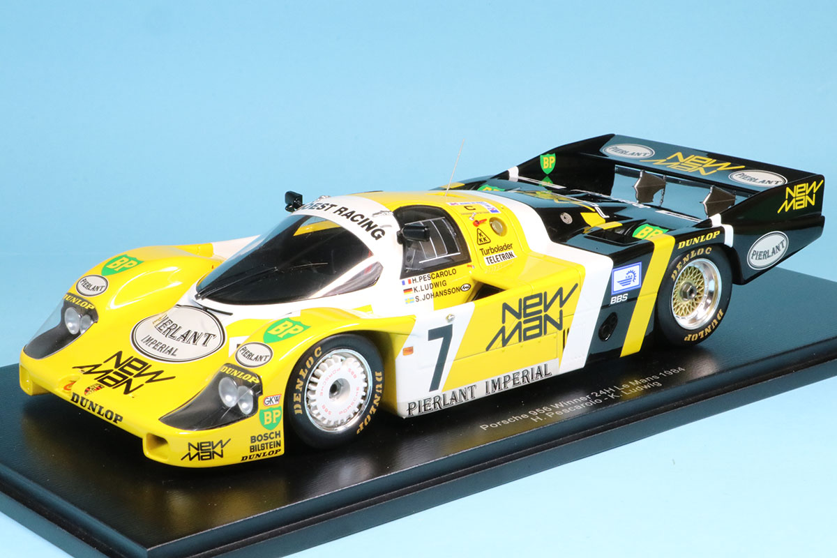 スパーク 1/18 ポルシェ 956 NEWMAN ルマン 1984 No.7 ウィナー 18LM84