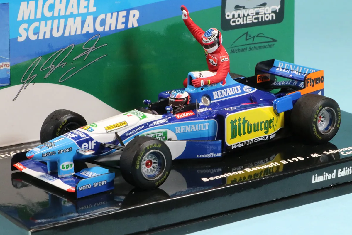 予約] ミニチャンプス 1/43 ベネトン B195 ルノー カナダGP 1995 M