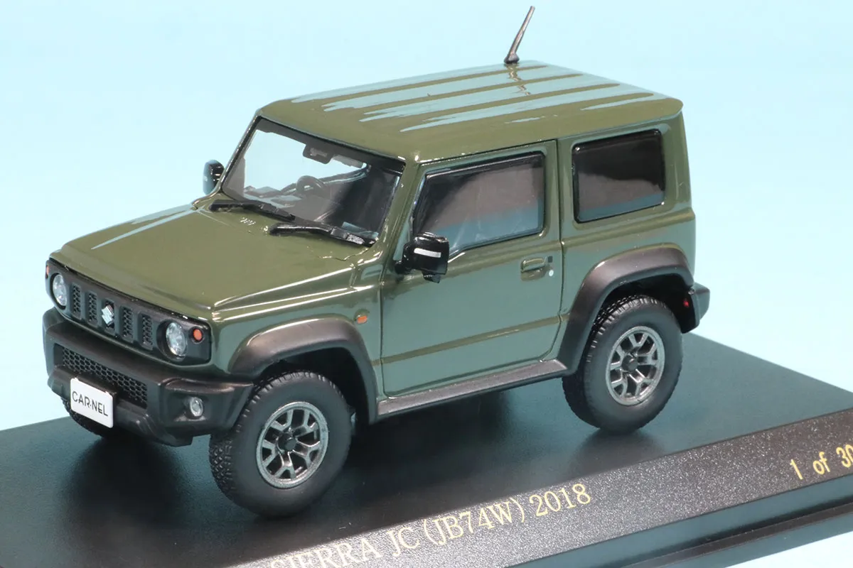 カーネル 1/43 スズキ ジムニー シエラ JC (JB74W) 2018 ジャングル