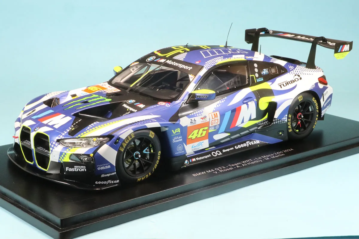スパーク 1/18 BMW M4 GT3 WRT ルマン 2024 No.46 18S669 ミニカー