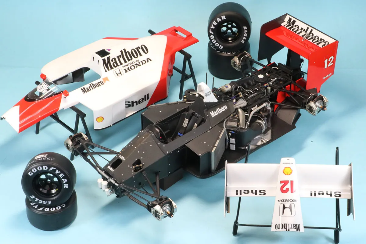 個人製作完成品 委託販売品 1/12 マクラーレン MP4/4 日本GP 1988 A