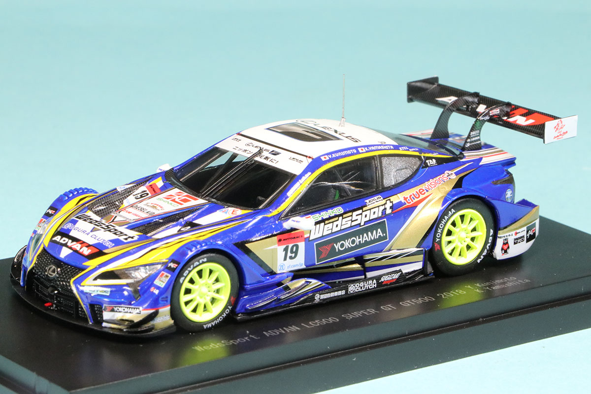 エブロ 1/43 ウェッズスポーツ アドバン LC500 スーパーGT 2018 No.19