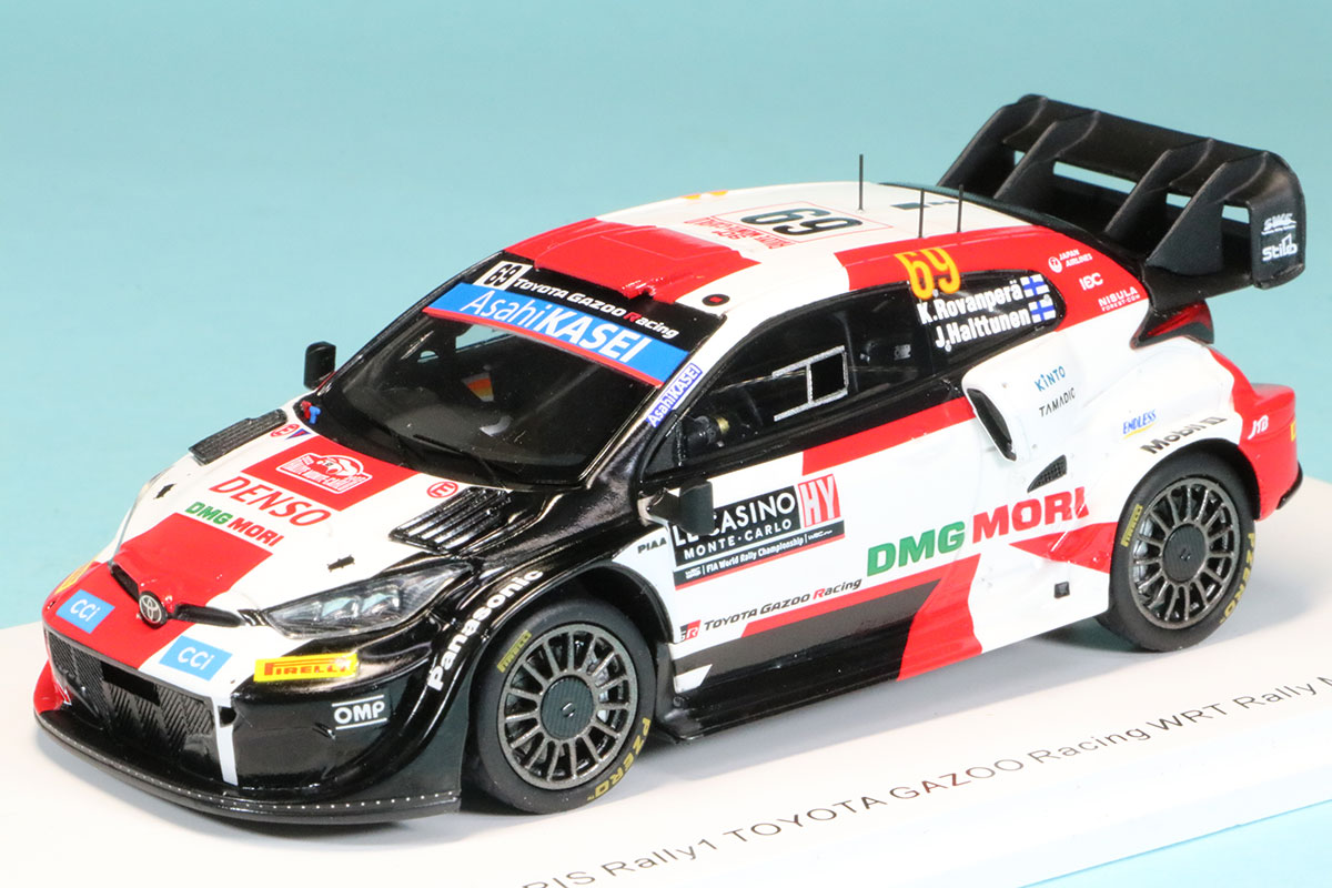 スパーク 1/43 トヨタ GR ヤリス ラリー1 モンテカルロラリー 2022 No