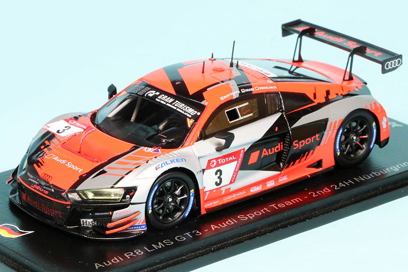 スパーク 1/43 アウディ R8 LMS GT3 Audi Sport Team ニュルブルク