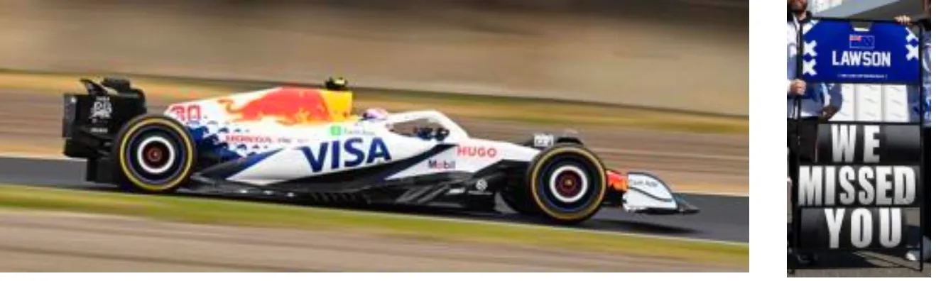 スパーク 1/43 レーシングブルズ VCARB 02 日本GP 2025 L.ローソン