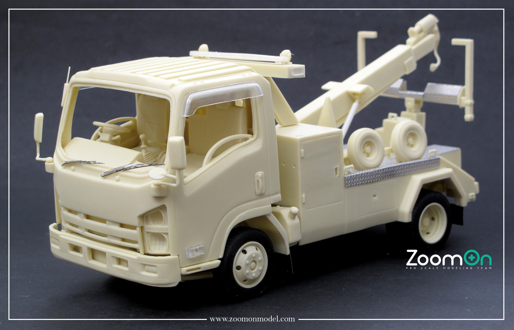 取り寄せ] ZoomOn 1/24 フルキット いすゞ NPR レッカー車 Z160