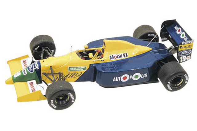 タメオ 1/43 メタルキット フェラーリ 642 U.S.A.GP 1991 J.アレジ/A