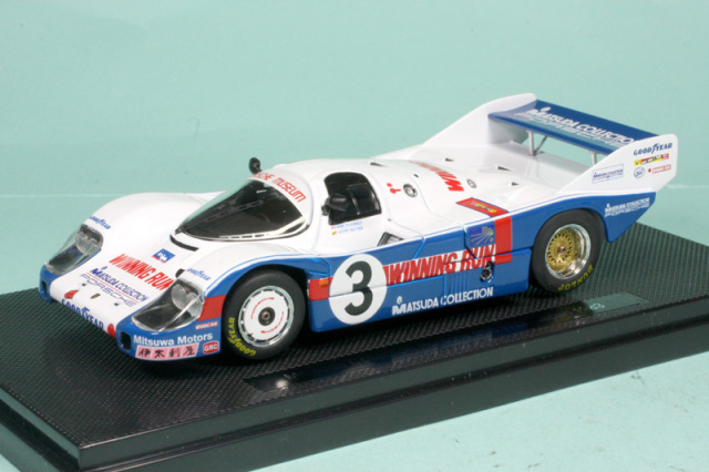 エブロ 1/43 マツダ コレクション ポルシェ 956 WEC 1983 富士 No.3