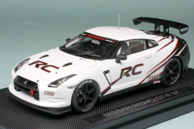 エブロ 1/43 ニッサン スカイライン GT-R R34 Vスペック2 ホワイト