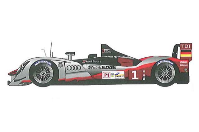 スパーク 1/87 アウディ R15 TDI+ ルマン 24h 2010 Winner No.9 87LM10