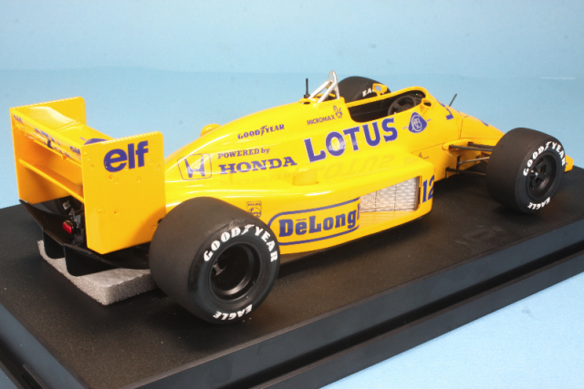 タミヤ 完成品 1/20 ロータス 99T ホンダ 1987 A.セナ デカール加工品