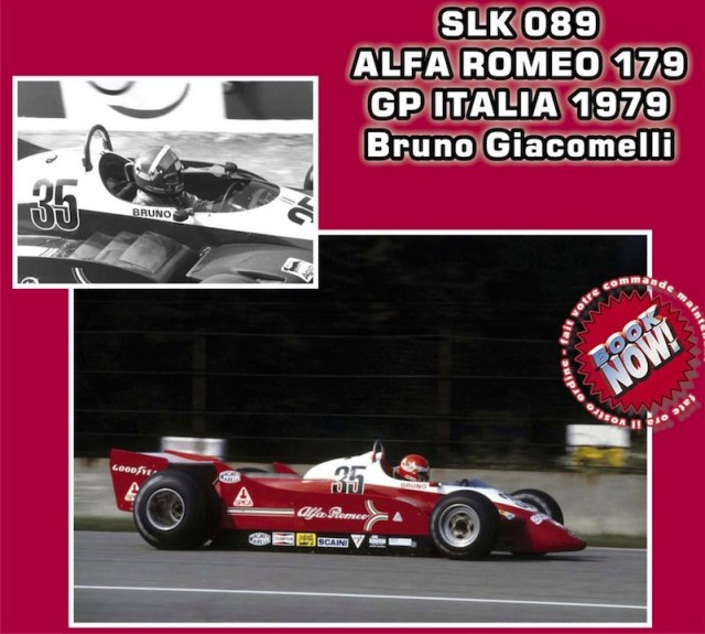 タメオ 1/43 メタルキット アルファロメオ 179 イタリアGP 1979 B