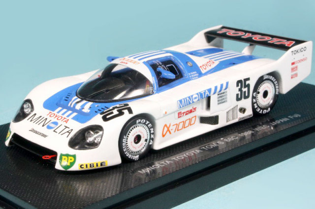 エブロ 1/43 ミノルタ トヨタ トムス 86C WEC Japan 1986 No.35 44242