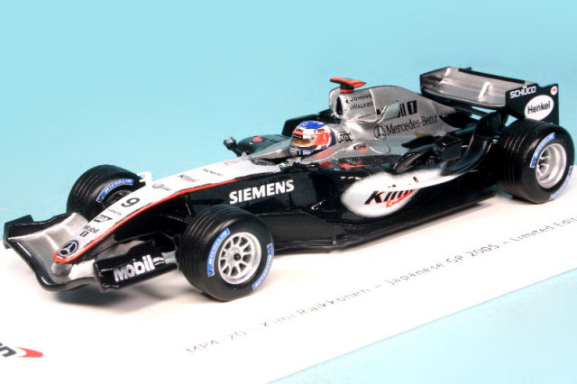 マクラーレン特注スパーク 1/43 マクラーレン メルセデス MP4/20 日本
