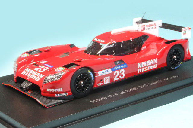 44103 - エブロ 1/43 ニッサン GT-R ブラックエディション 2007 レッド