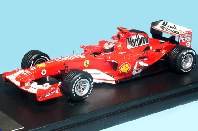 ユーロスポーツ特注ルックスマート 1/43 フェラーリ F2004 日本GP 2004
