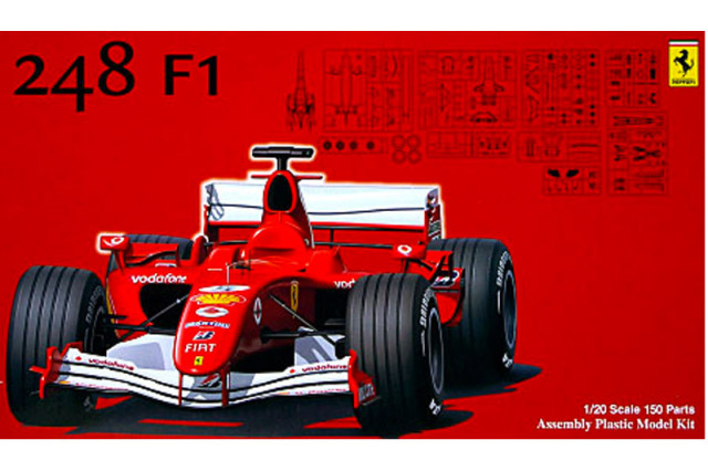 フジミ 1/20 プラモデル フェラーリ 248 F1 09046