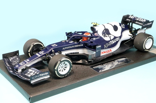 スパーク 1/43 アルファ タウリ AT02 バーレーンGP 2021 9th 角田裕毅