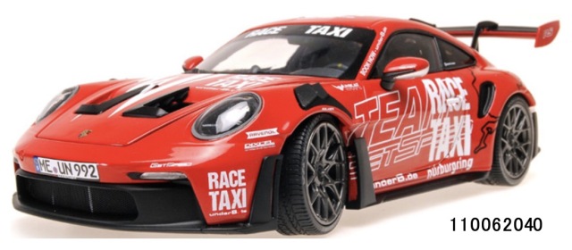 ミニチャンプス 1/43 ポルシェ 991-2 GT3 RS 2019 INDISCHROT GETSPEED